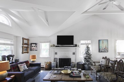 Provincetown Cape Cod vacation rental - Living Room