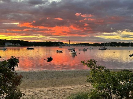 Wareham, Parkwood Beach MA vacation rental - Parkwood Beach sunset