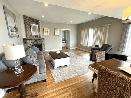 Wareham, Parkwood Beach MA vacation rental - 2nd family room with water view. 1st floor master off FR.