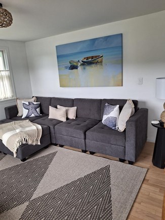 East Falmouth Cape Cod vacation rental - First floor den with smart TV