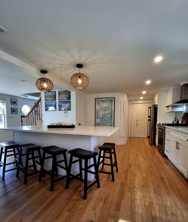 East Falmouth Cape Cod vacation rental - Large kithchen with plenty of seating