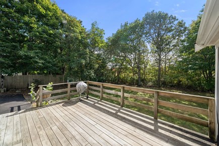 Yarmouth Cape Cod vacation rental - Back deck with Weber grill