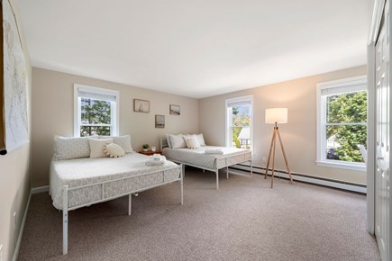 Yarmouth Cape Cod vacation rental - Bedroom #3: Two full beds and a desk (not pictured)