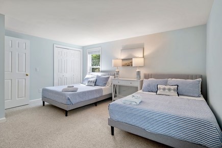 Yarmouth Cape Cod vacation rental - Bedroom #2: Two full beds