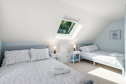 Yarmouth Cape Cod vacation rental - Bedroom #4: Two full beds