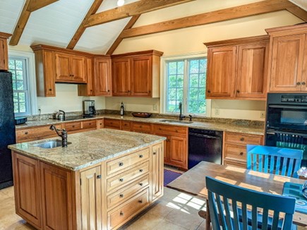Orleans Cape Cod vacation rental - Wonderful and expansive kitchen with cathedral ceiling