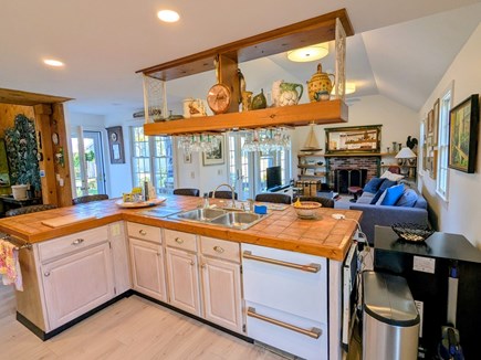 Dennis Cape Cod vacation rental - Fully equipped kitchen with island seating