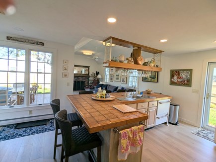 Dennis Cape Cod vacation rental - Nice kitchen island with additional seating