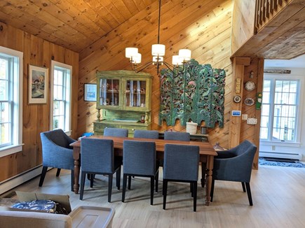 Dennis Cape Cod vacation rental - Large dining table with seating for 8