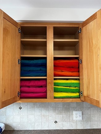 West Falmouth Cape Cod vacation rental - We provide towels for your beach days!