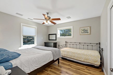 Wellfleet, Chipman`s Cove Lookout Cape Cod vacation rental - Additional queen bedroom with trundle bed on the first floor
