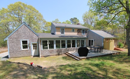 Orleans Cape Cod vacation rental - Large Back Yard and Deck