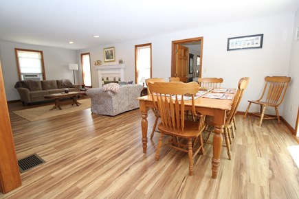 Orleans Cape Cod vacation rental - Dining Space With TV space To Left