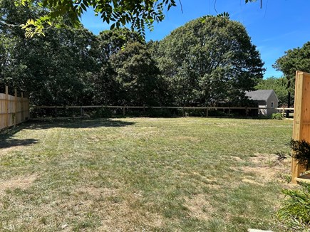 Eastham, Sunken Meadow - 3910 Cape Cod vacation rental - Fenced in backyard