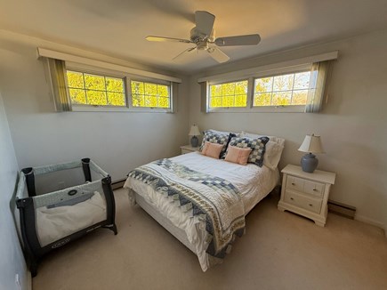 Brewster Cape Cod vacation rental - Bedroom on main floor with Full size bed and available packnplay