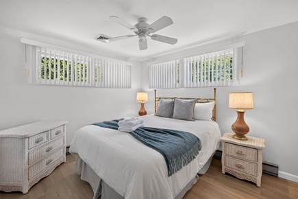 Brewster Cape Cod vacation rental - 3rd Queen Size Bedroom on Main Floor