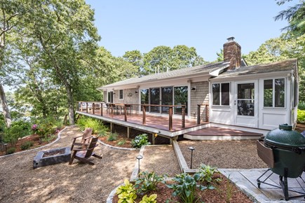 Cotuit Cape Cod vacation rental - Spacious Deck