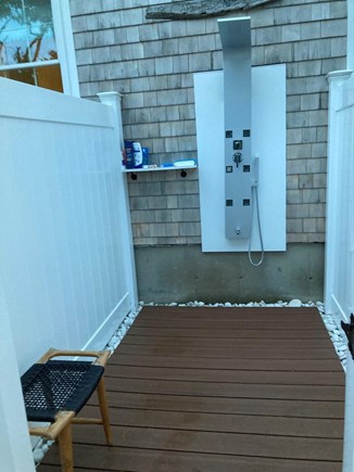 Harwich Cape Cod vacation rental - Outdoor rain shower