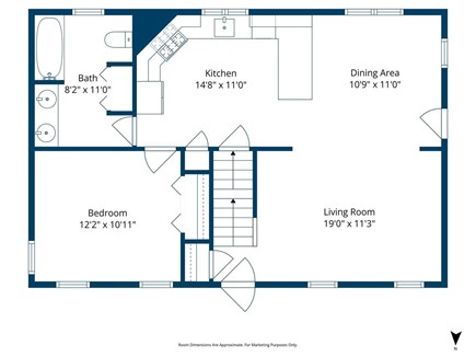 Mashpee Cape Cod vacation rental - 1st floor