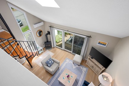 Brewster Cape Cod vacation rental - Above Living Room View