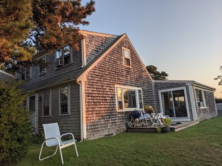 Chatham Cape Cod vacation rental - Rear of Cottage / Lawn / Deck