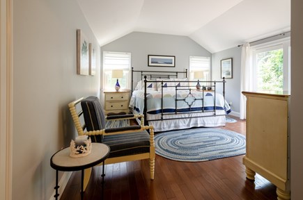 New Seabury, Popponesset Island Cape Cod vacation rental - King master suite with 4pc spa like bath overlooking water