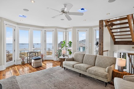 Provincetown Cape Cod vacation rental - Living room with Beach View