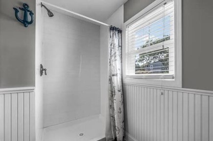 Falmouth, Historic Lower Acapesket area  Cape Cod vacation rental - Master bath with walk-in shower