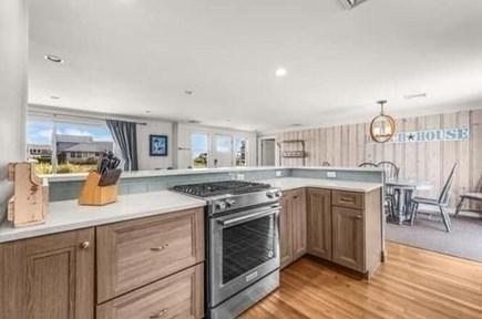 Falmouth, Historic Lower Acapesket area  Cape Cod vacation rental - Wraparound kitchen island, great for families