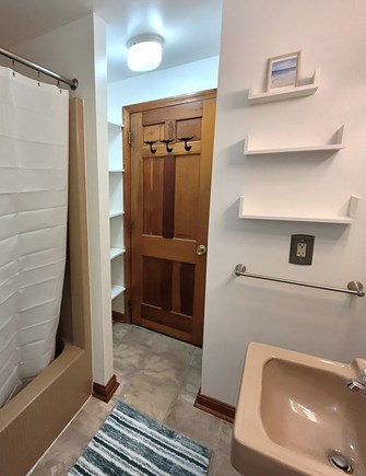 West Brewster Cape Cod vacation rental - Bathroom with a tub/shower