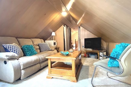 Dennis Port Cape Cod vacation rental - Bedroom 5 - Entertainment Area and 2 Double Beds