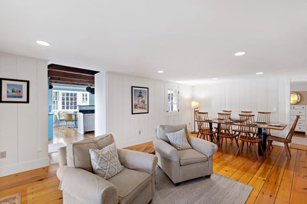 Orleans, Blue Heron Hideaway Cape Cod vacation rental - Bright dining area seats eight for meals and game nights