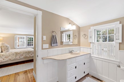 Orleans, Blue Heron Hideaway Cape Cod vacation rental - Ensuite bath with shower for easy beach rinses