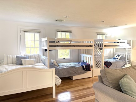 Falmouth Cape Cod vacation rental - Bunkroom - sleeps 5-6 kids, TV & lounge area