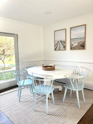 Falmouth Cape Cod vacation rental - Kitchen table seats 6