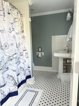 Falmouth Cape Cod vacation rental - Bathroom 2 - tub & shower