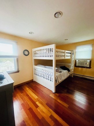 Dennisport Cape Cod vacation rental - Bunk room.  Two full beds. Smart tv, Ac and linens incl.