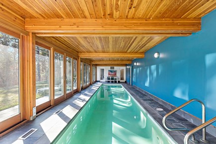 Wellfleet, Griffins Island Hideaway Cape Cod vacation rental - Heated indoor pool