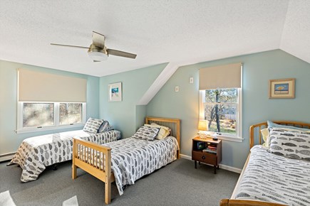 Eastham Getaway Cape Cod vacation rental - Triple twin bedroom, perfect for kids or friends