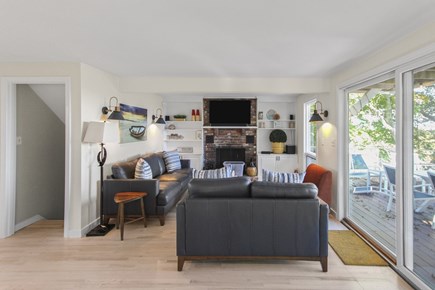 Provincetown Cape Cod vacation rental - Living Room