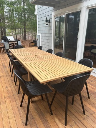 New Seabury Cape Cod vacation rental - Private patio