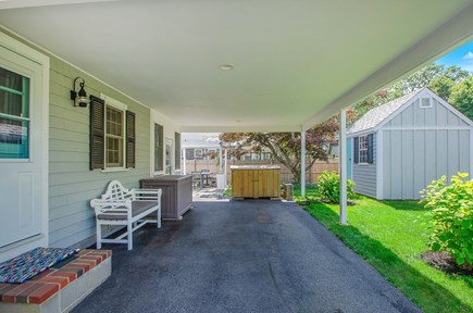 West Dennis Cape Cod vacation rental - Covered Carport