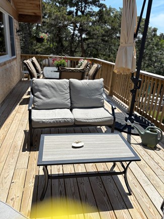 Wellfleet Cape Cod vacation rental - Deck off living room/dining area