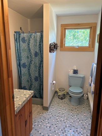 Wellfleet Cape Cod vacation rental - First floor bathroom with shower