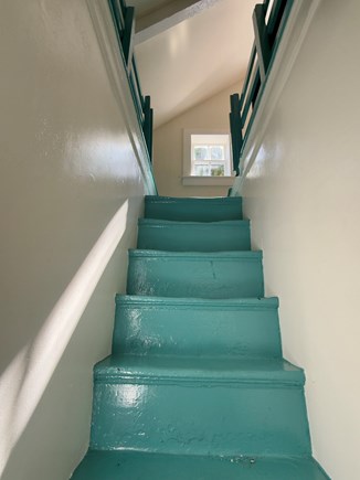 Truro, South Pamet Cape Cod vacation rental - Historic stairs to Bedroom 6