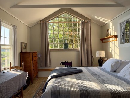 Truro, South Pamet Cape Cod vacation rental - Bedroom 5- Guest Cottage California King can be split into twins