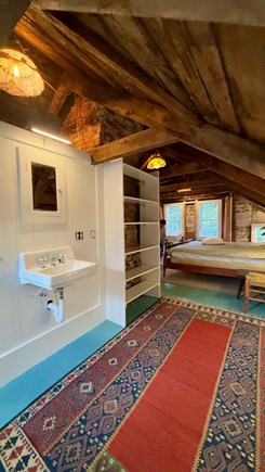 Truro, South Pamet Cape Cod vacation rental - Open style bathroom Bedroom 6