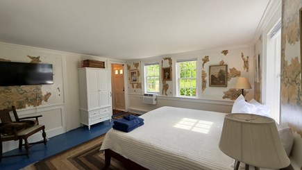 Truro, South Pamet Cape Cod vacation rental - Bedroom 3 California King can be split into 2 twins