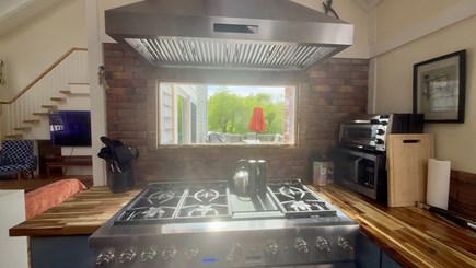 Truro, South Pamet Cape Cod vacation rental - 48" Chefs stove