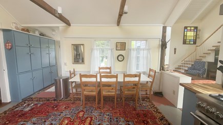 Truro, South Pamet Cape Cod vacation rental - Additional seating kitchen